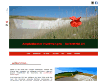 Tablet Screenshot of amphitheater-huentwangen.ch